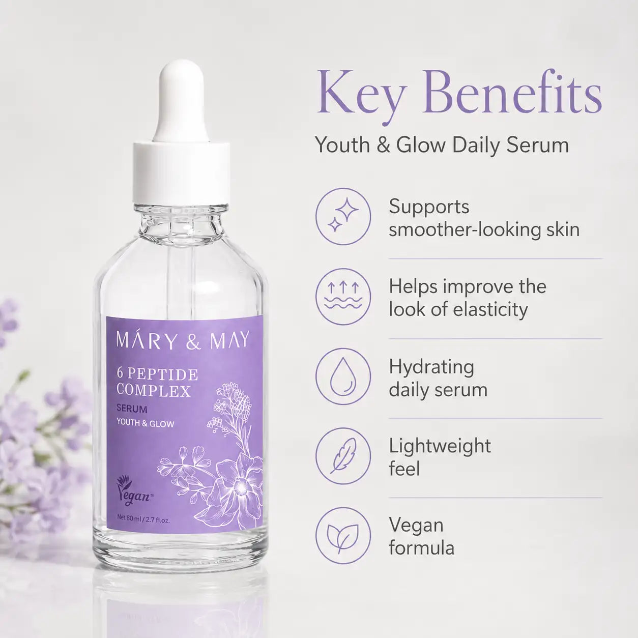 Mary&May 6Peptide Complex Serum 80ml