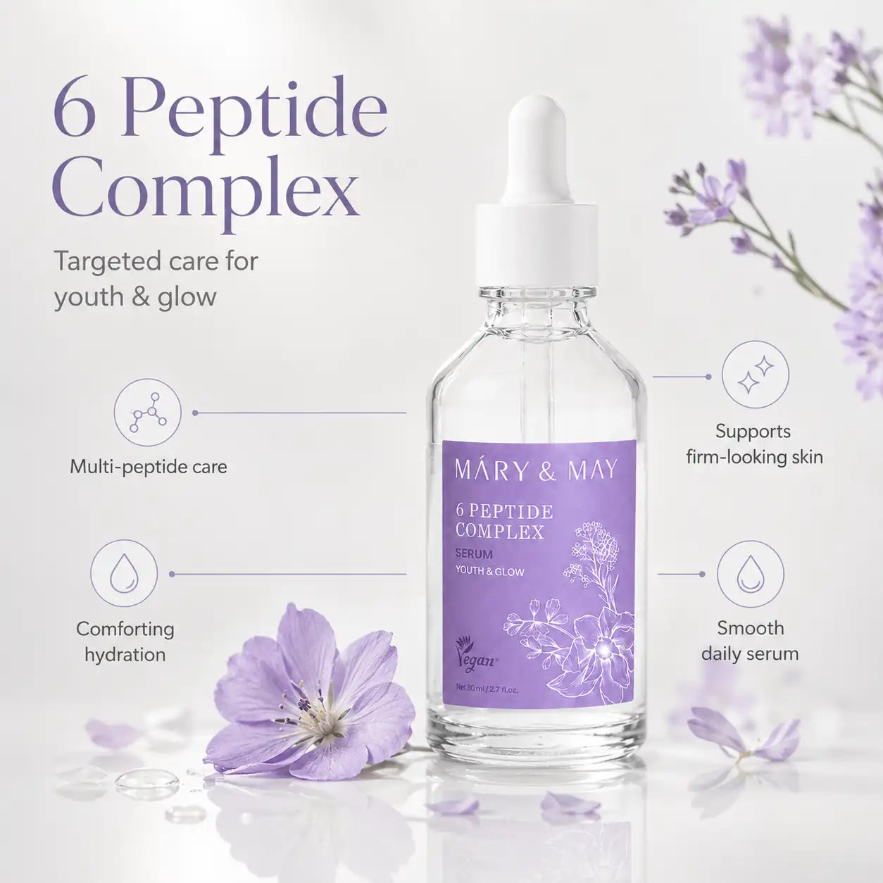 Mary&May 6Peptide Complex Serum 80ml