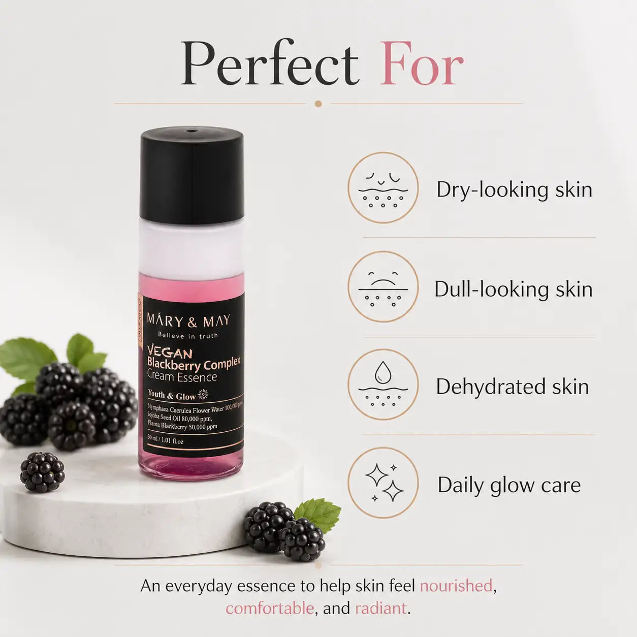 Mary&May Blackberry Complex Cream Essence Miniature 30ml