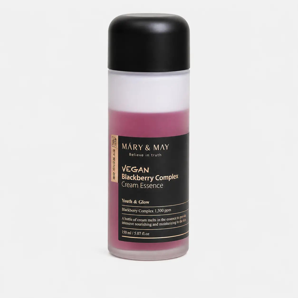 Mary&May Blackberry Complex Cream Essence 140ml bottle front label