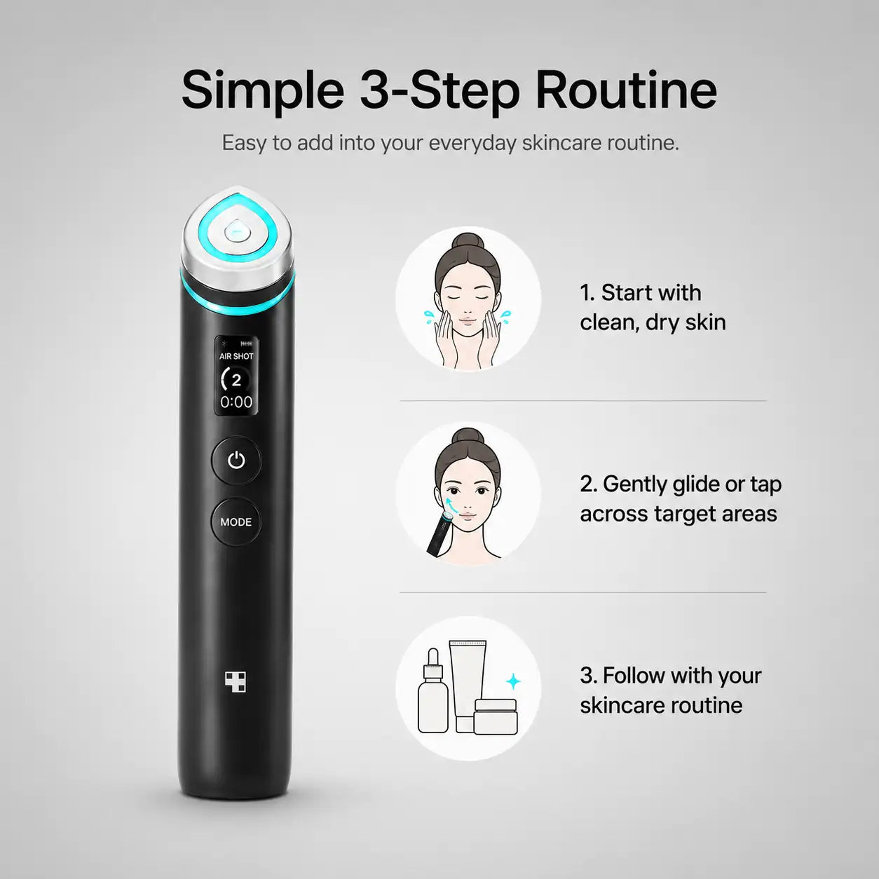 Medicube AGE-R Booster Pro Black Beauty Device 1ea