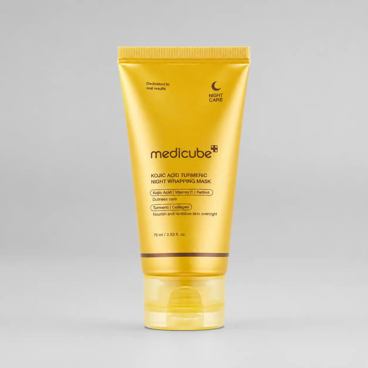 Medicube Kojic Acid Turmeric Night Wrapping Mask 75ml jar