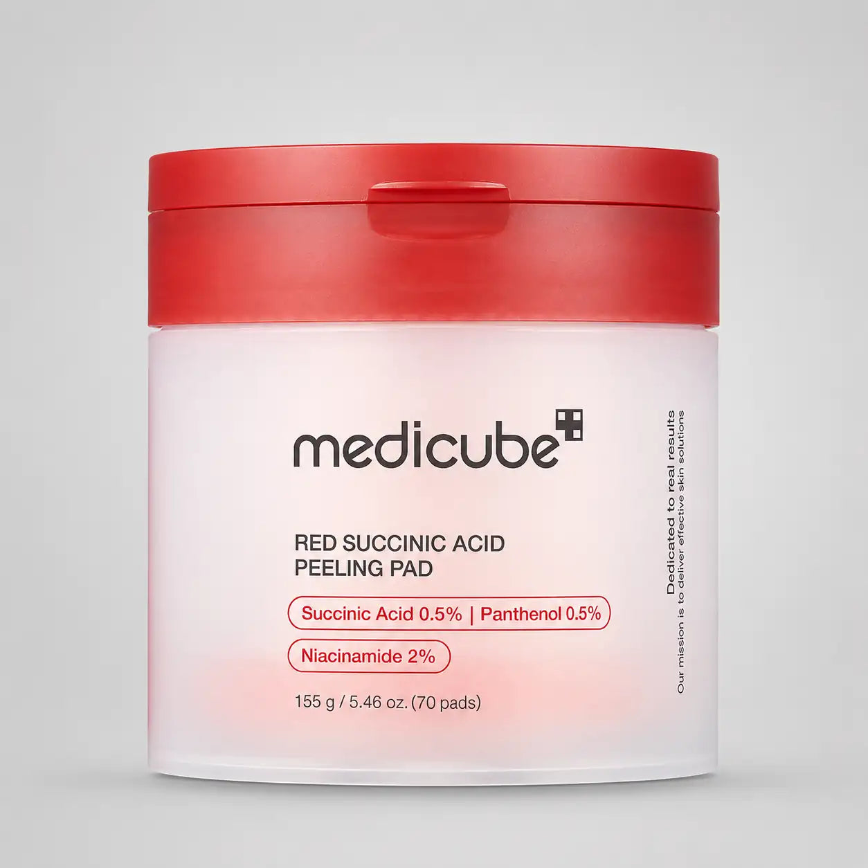 Medicube Red Succinic Acid Peeling Pads 70pcs jar