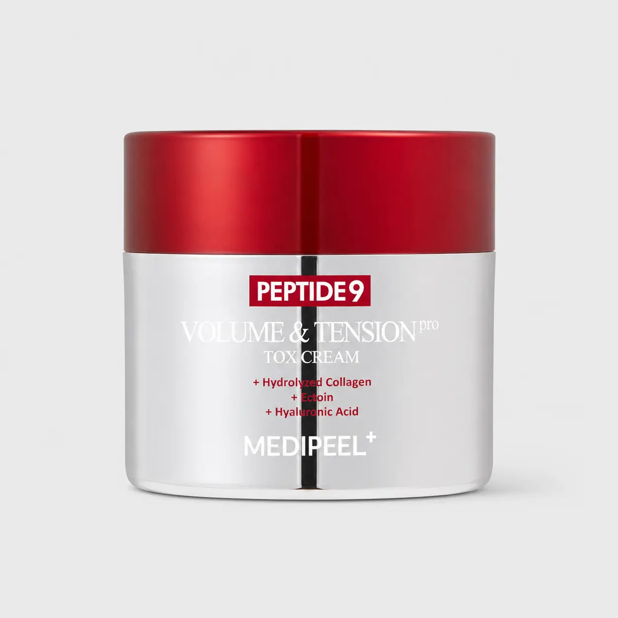 Medi Peel Peptide 9 Volume Tension Tox Cream Pro 50g jar, Korean peptide firming cream