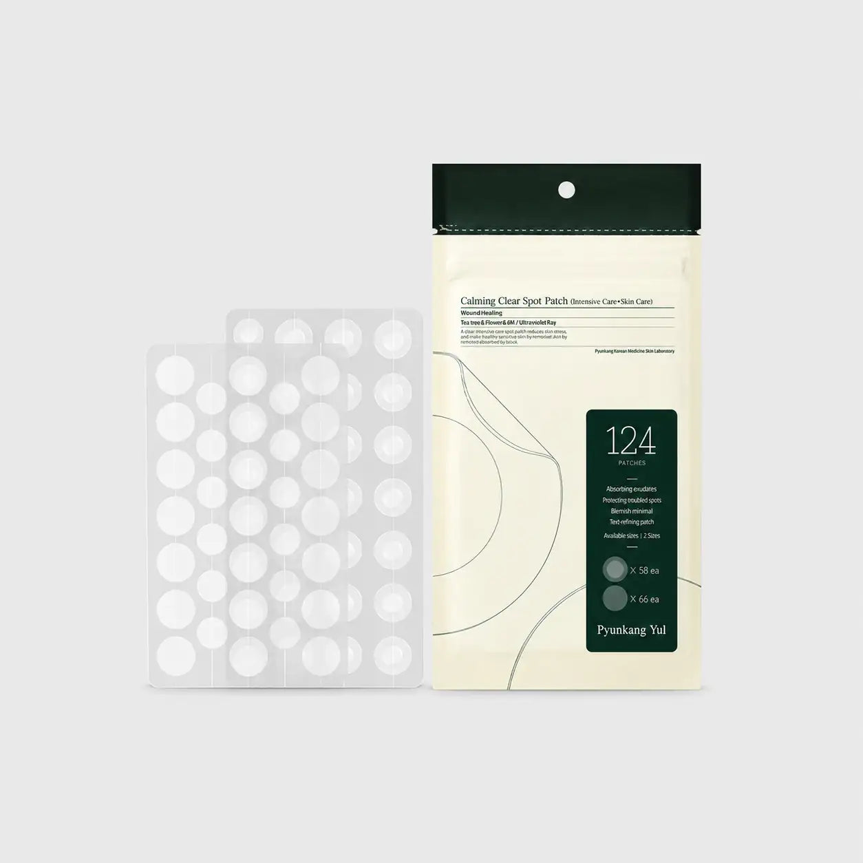 Pyunkang Yul Calming Clear Spot Patch combo pack front