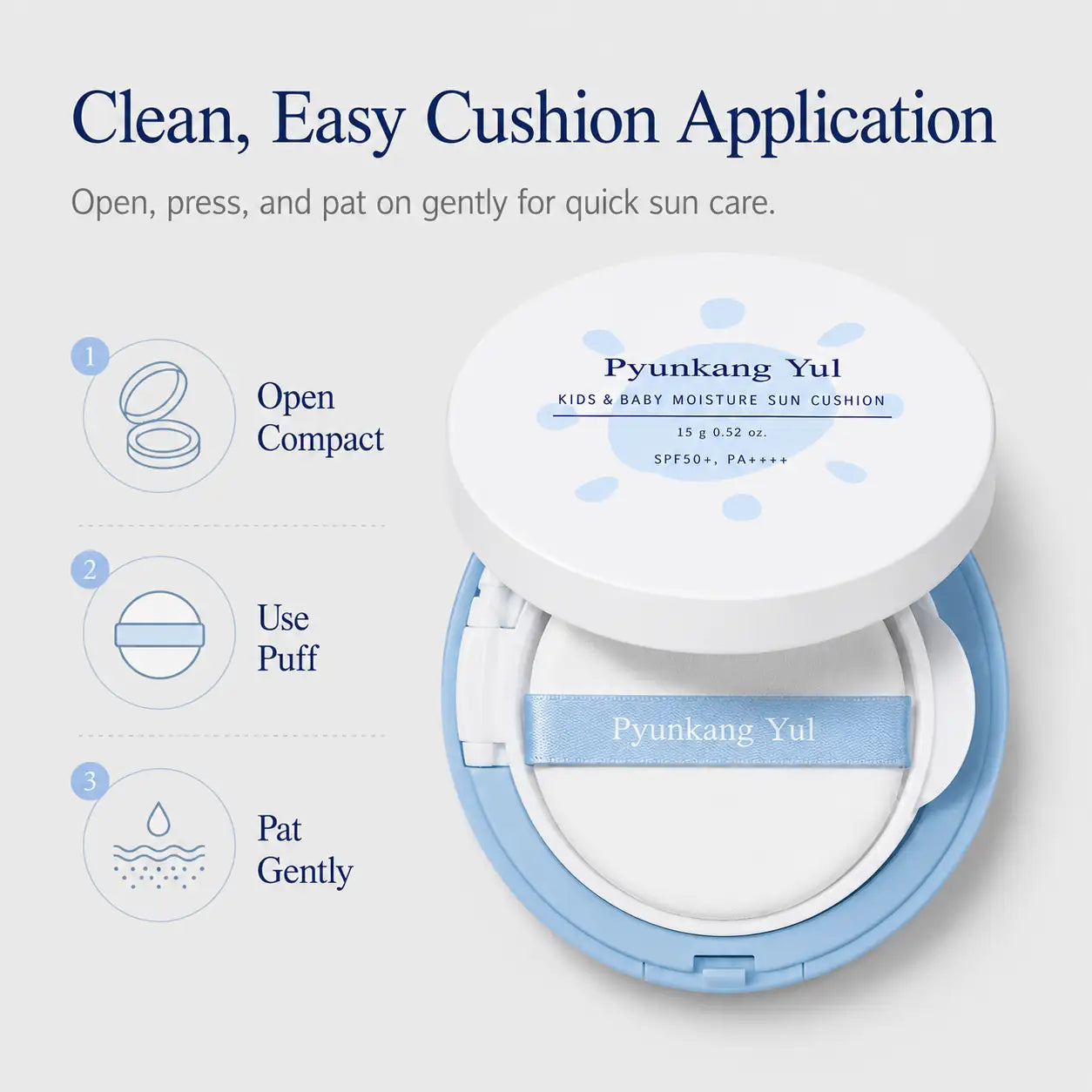 Pyunkang Yul Kids & Baby Moisture Sun Cushion 15g
