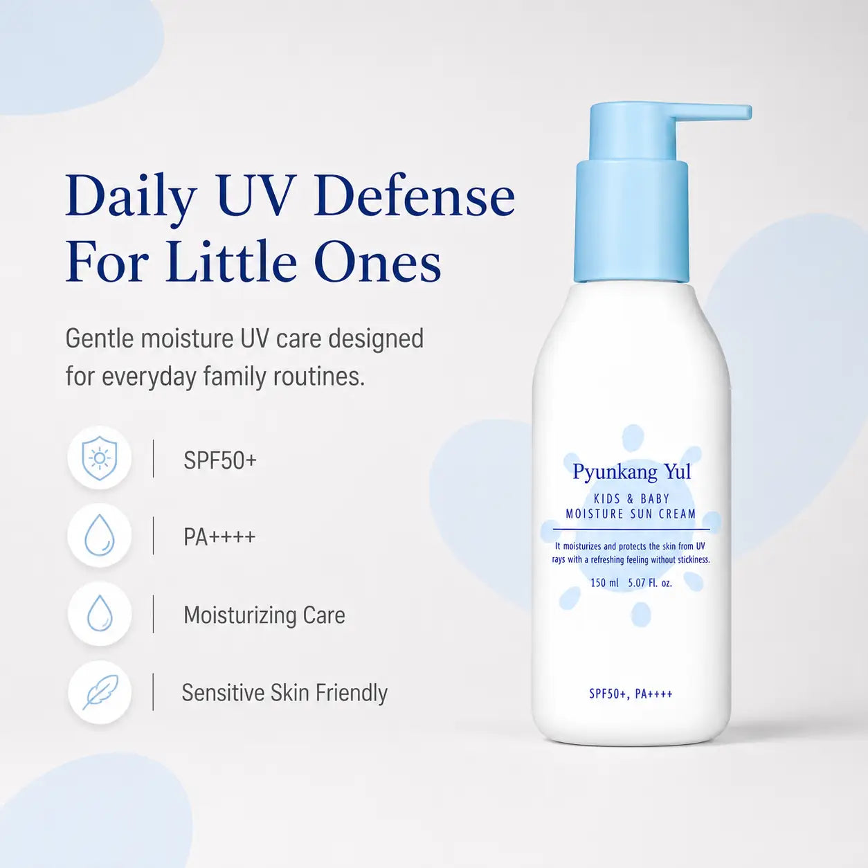 Pyunkang Yul Kids & Baby Moisture Sun Cream 150ml