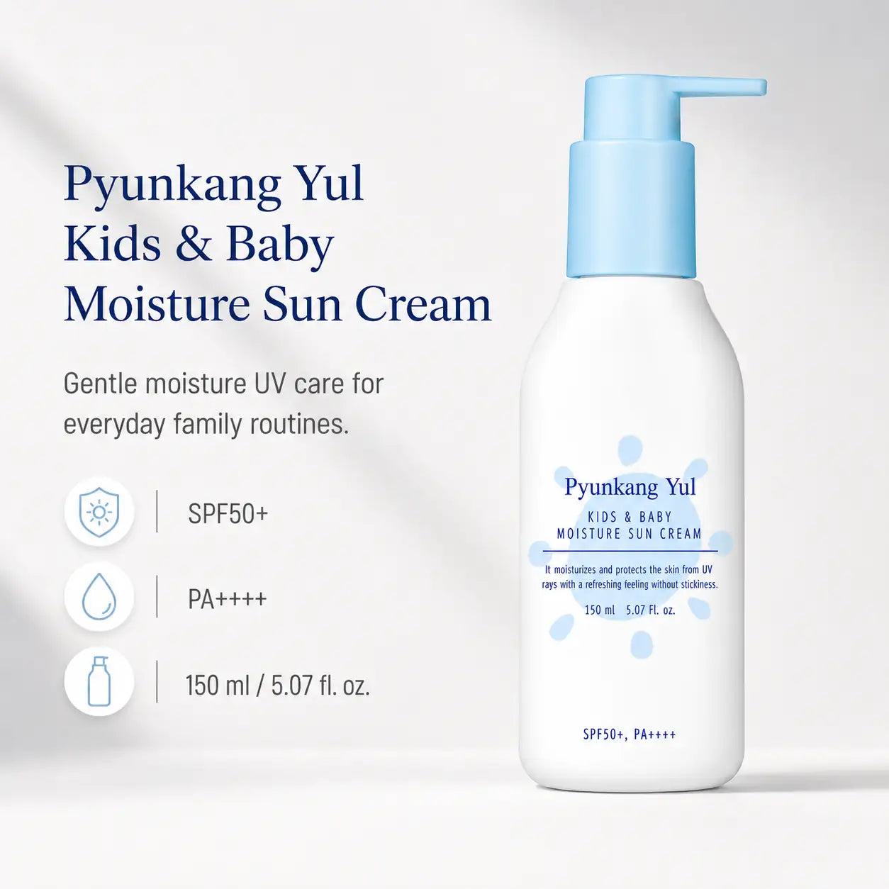 Pyunkang Yul Kids & Baby Moisture Sun Cream 150ml