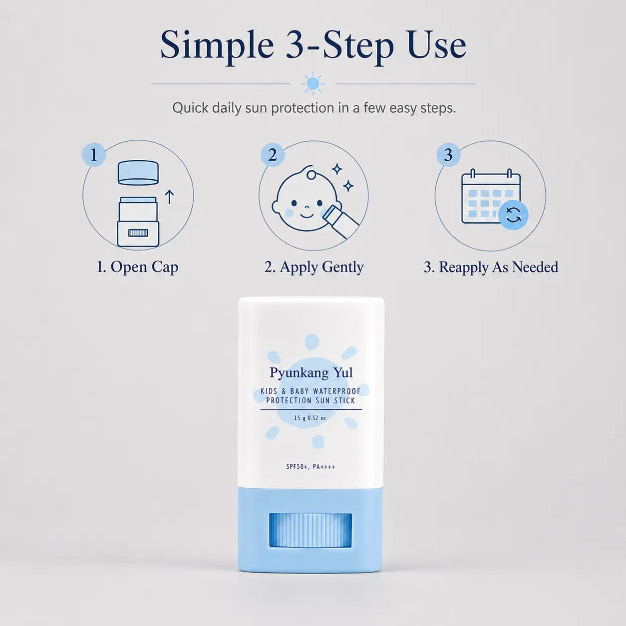 Pyunkang Yul Kids & Baby Waterproof Sun Stick 15g