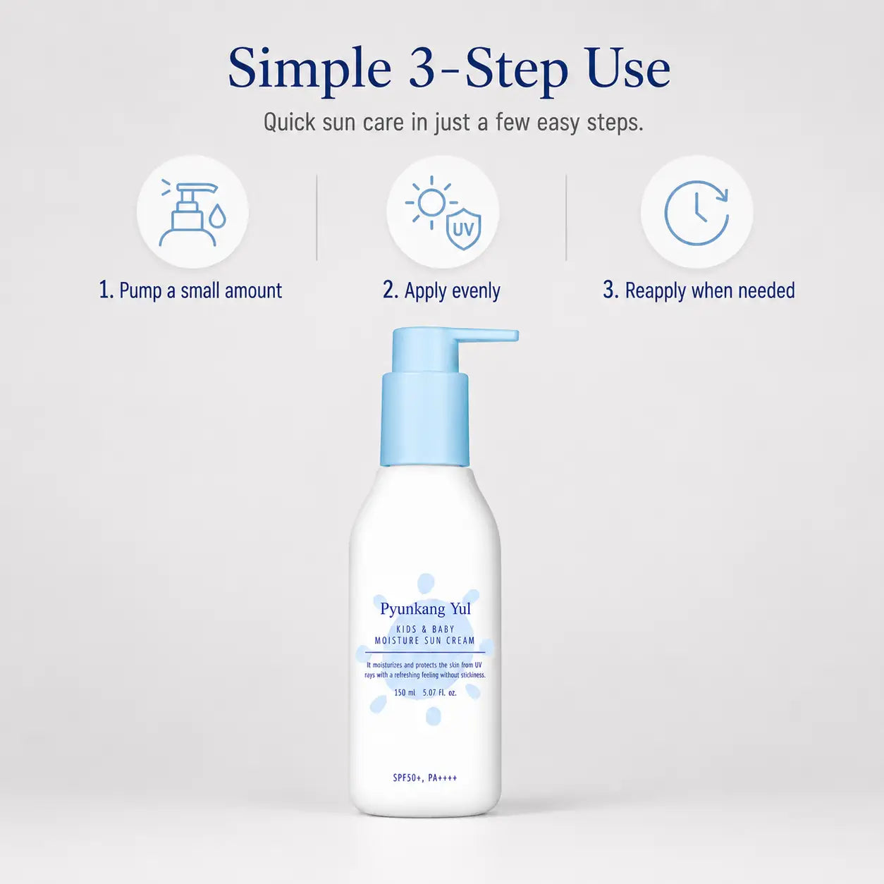 Pyunkang Yul Kids & Baby Moisture Sun Cream 150ml