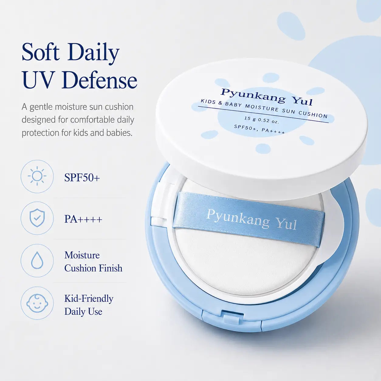 Pyunkang Yul Kids & Baby Moisture Sun Cushion 15g