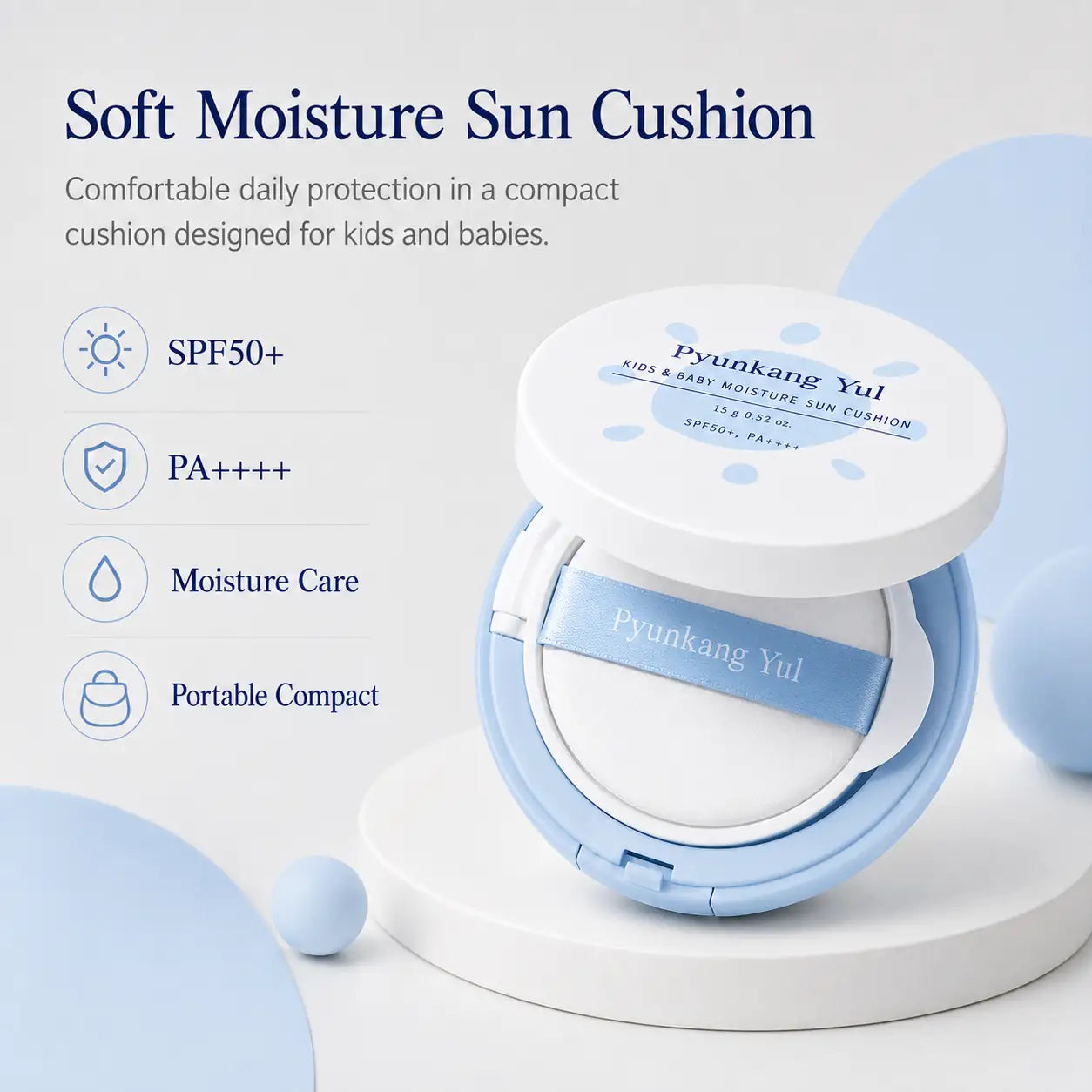 Pyunkang Yul Kids & Baby Moisture Sun Cushion 15g