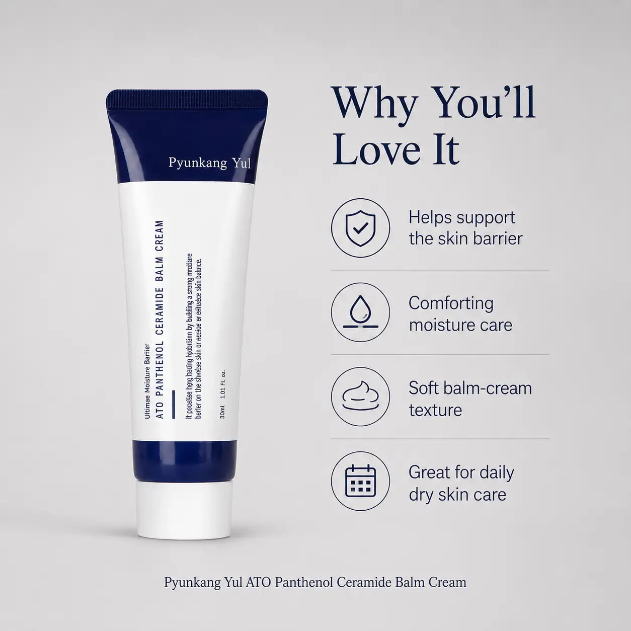 Pyunkang Yul Ato Panthenol Ceramide Balm Cream 30ml