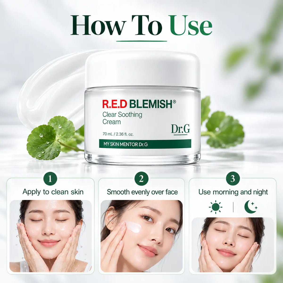 Dr.G Red Blemish Clear Soothing Cream 70ml