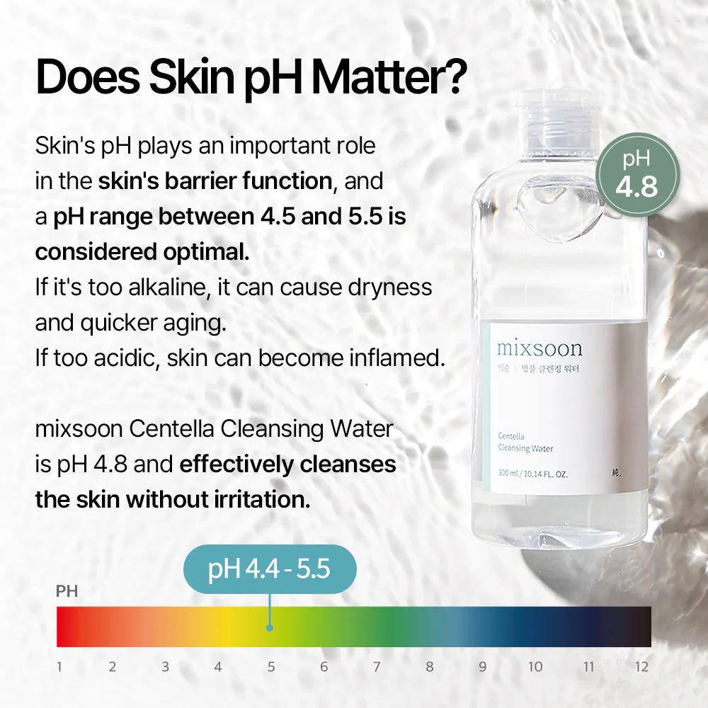 MIXSOON Centella Cleansing Water 300ml