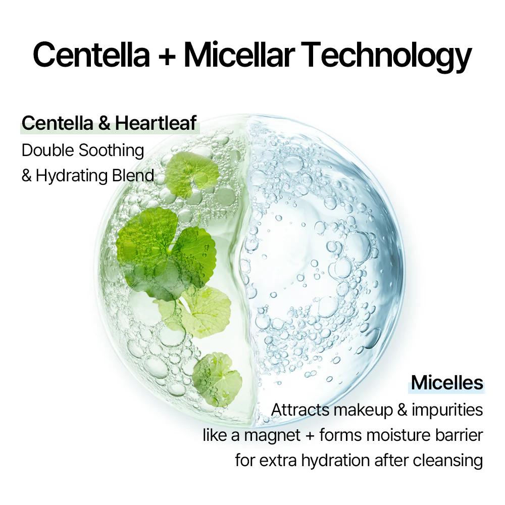 MIXSOON Centella Cleansing Water 300ml
