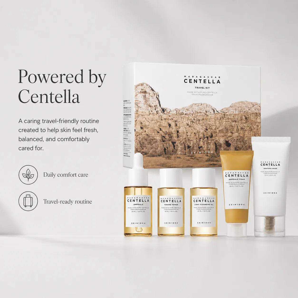 SKIN1004 Madagascar Centella Travel Kit Set