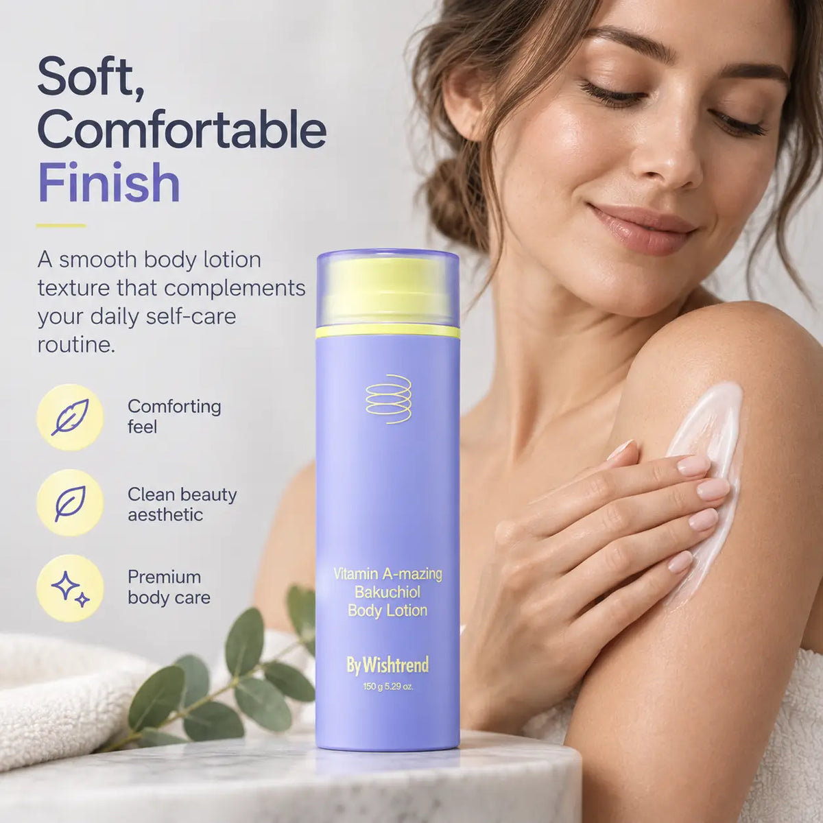 By Wishtrend Vitamin a Mazing Bakuchiol Body Lotion 150g