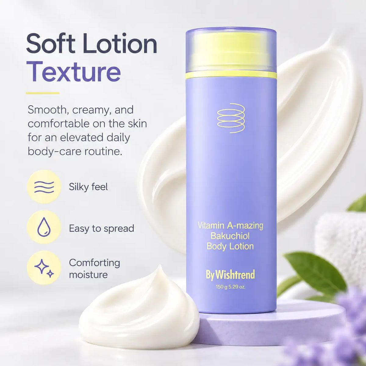 By Wishtrend Vitamin a Mazing Bakuchiol Body Lotion 150g