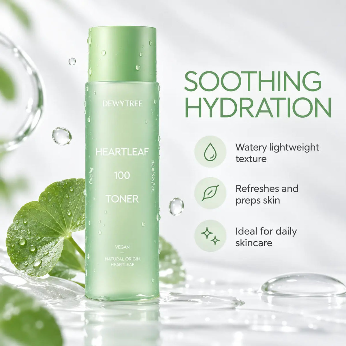 DEWYTREE Heartleaf 100 Toner 200ml