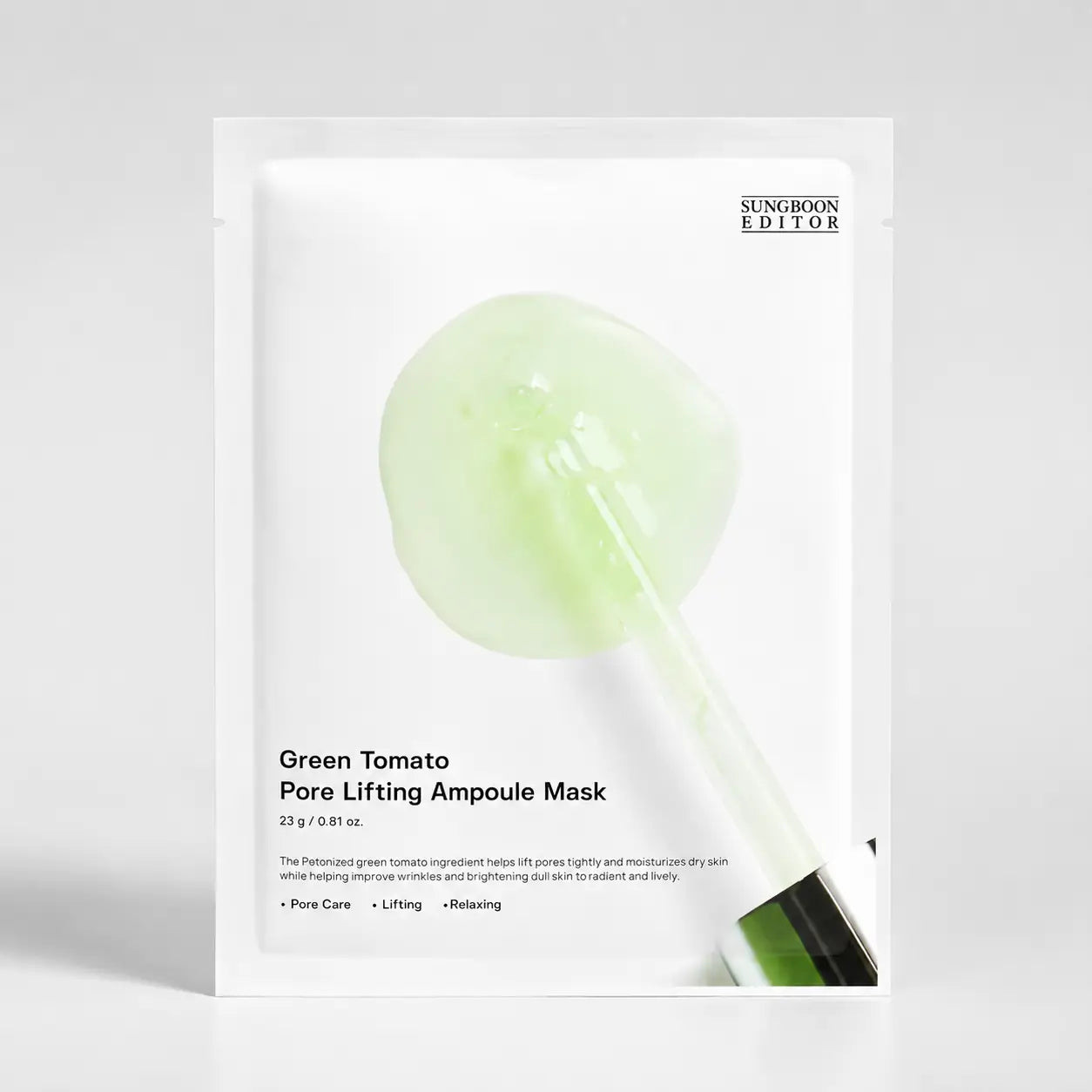 SUNGBOON EDITOR Green Tomato Pore Lifting Ampoule 23g
