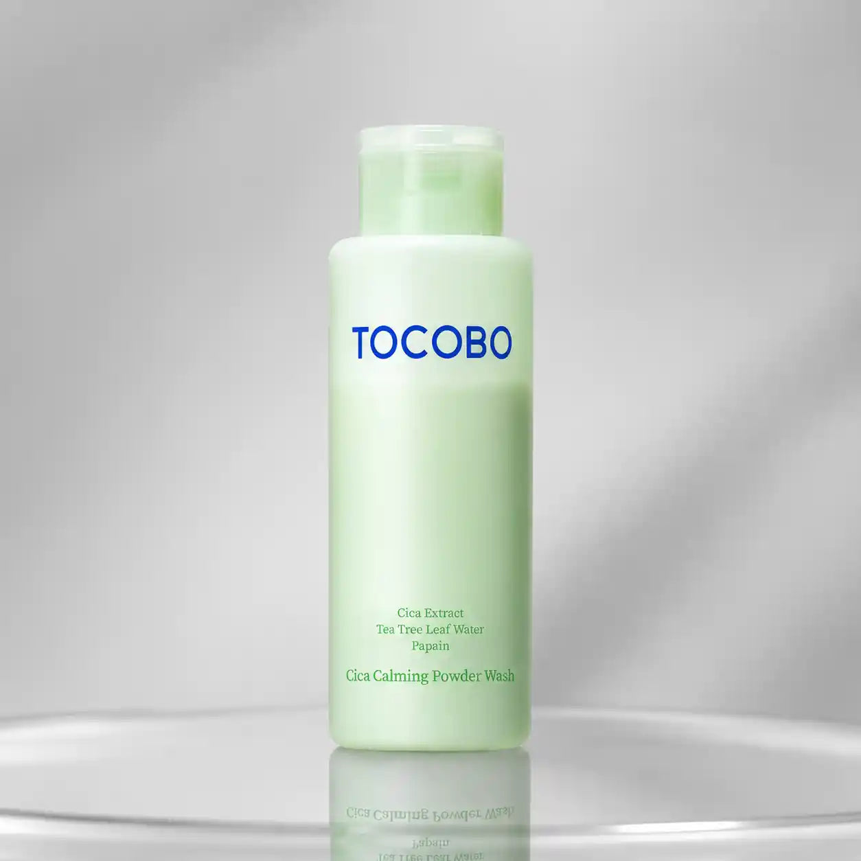 TOCOBO cica calming powder wash 50g jar front