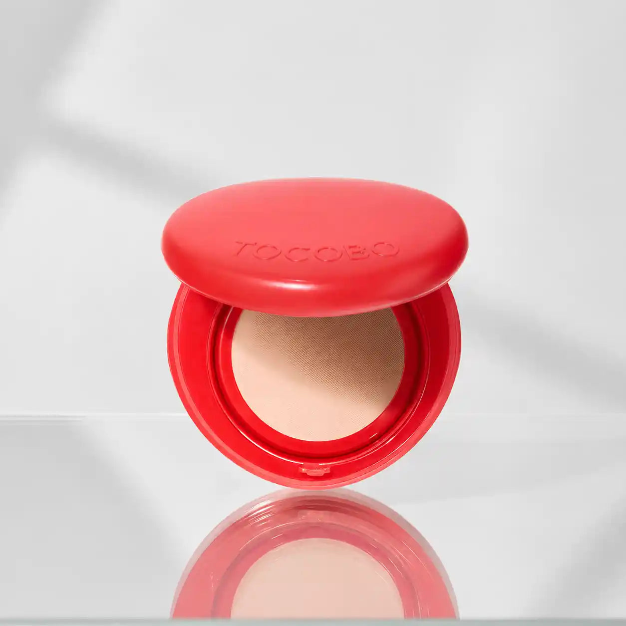TOCOBO Apple Dewy Fit Cushion 19 Cream cushion compact front view