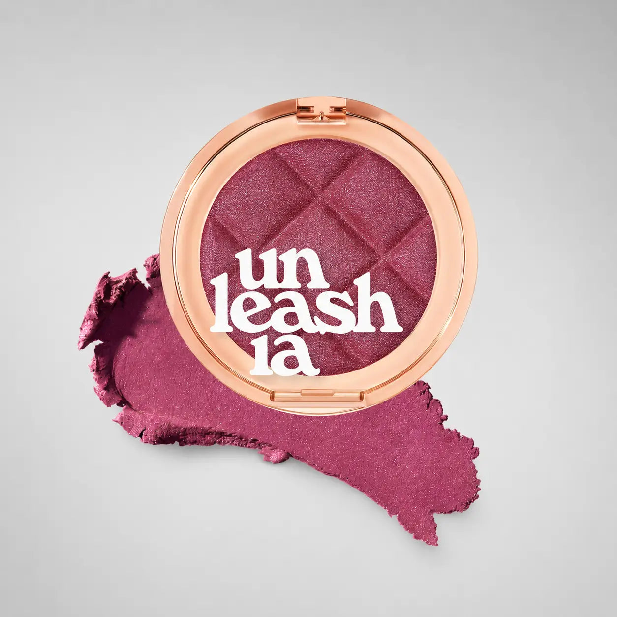 UNLEASHIA waffle blush jammy grape compact front