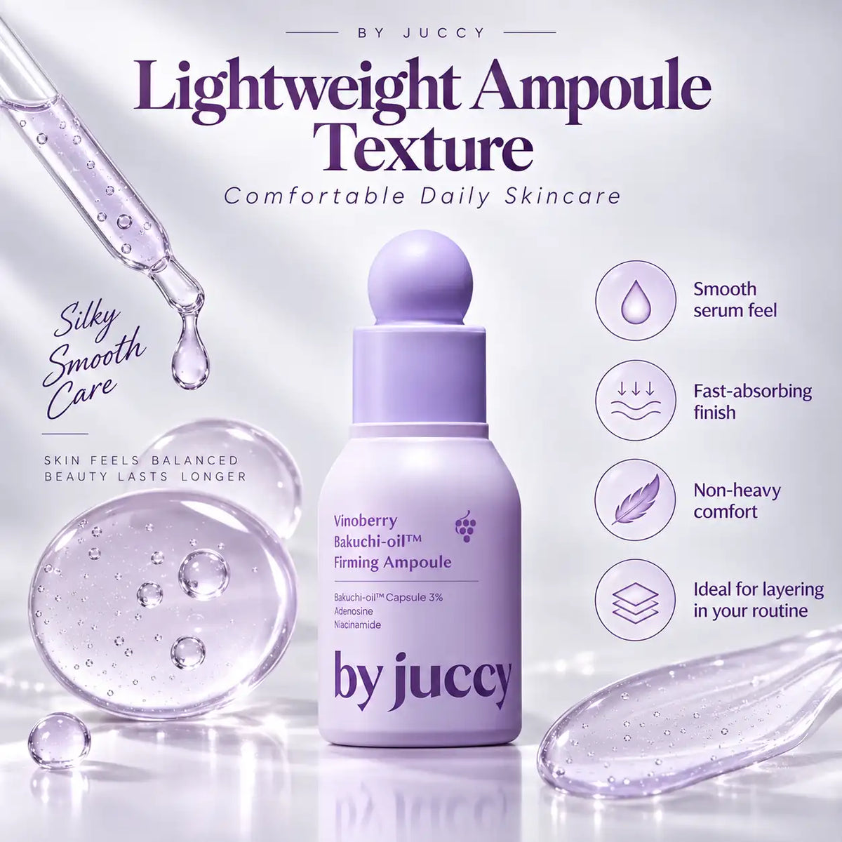 By Juccy Vinoberry Bakuchi Oil Firming Ampoule 30ml