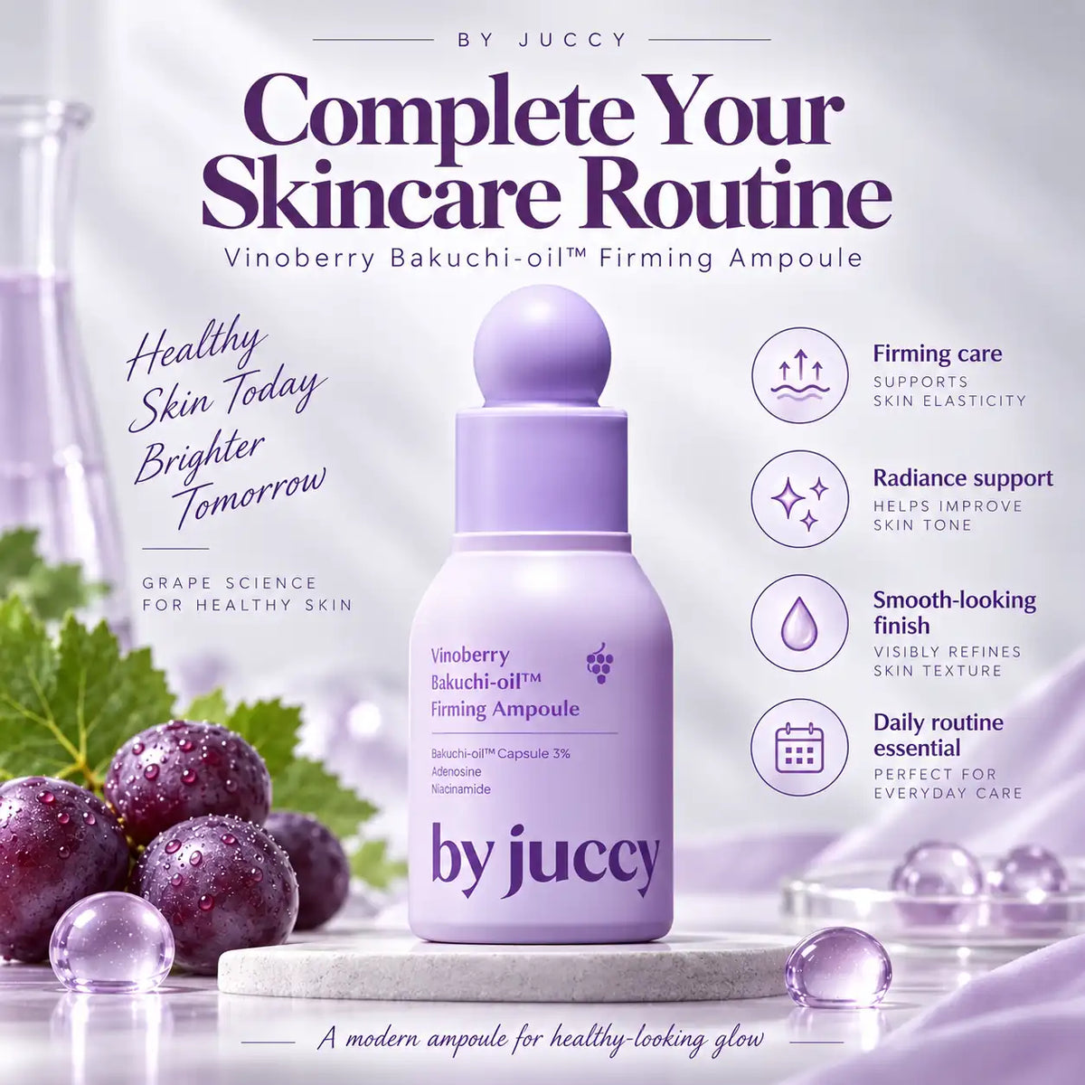 By Juccy Vinoberry Bakuchi Oil Firming Ampoule 30ml